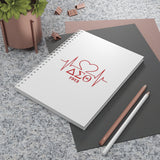 Delta Heartbeat Spiral Notebook