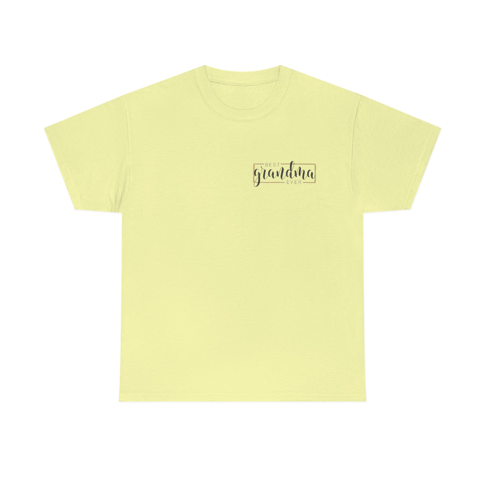 Best Grandma Ever Unisex Heavy Cotton Tee