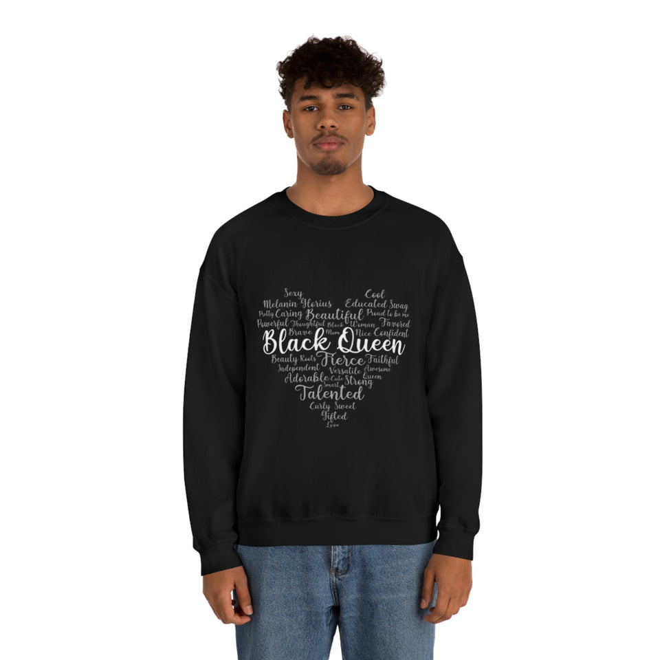 Black Queen Crewneck Sweatshirt