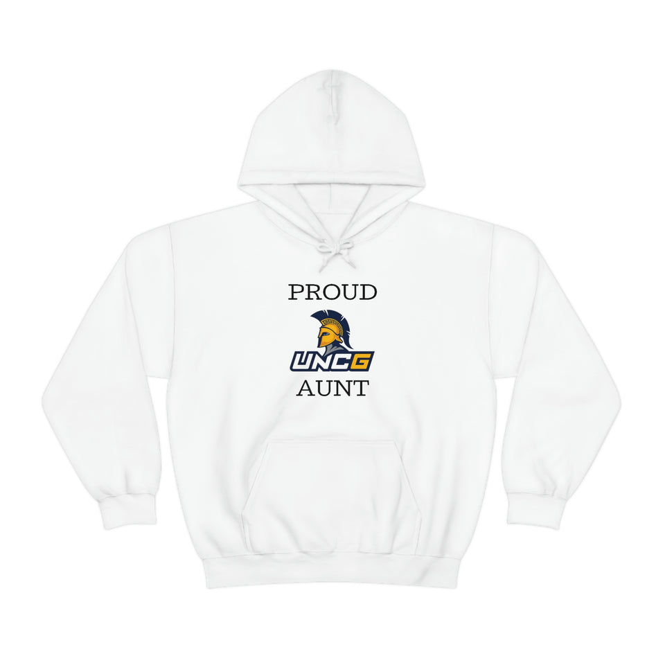 Proud UNCG Aunt Hooded Sweatshirt