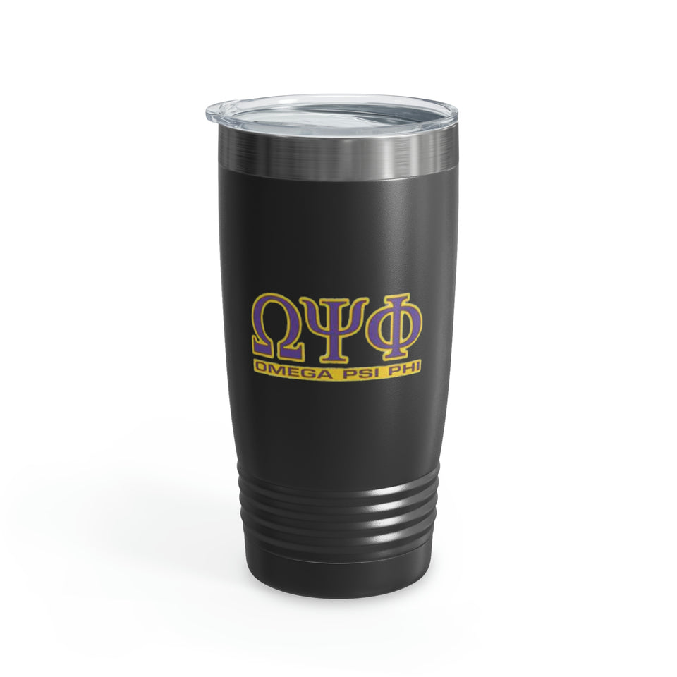 Omega Psi Phi Ringneck Tumbler, 20oz