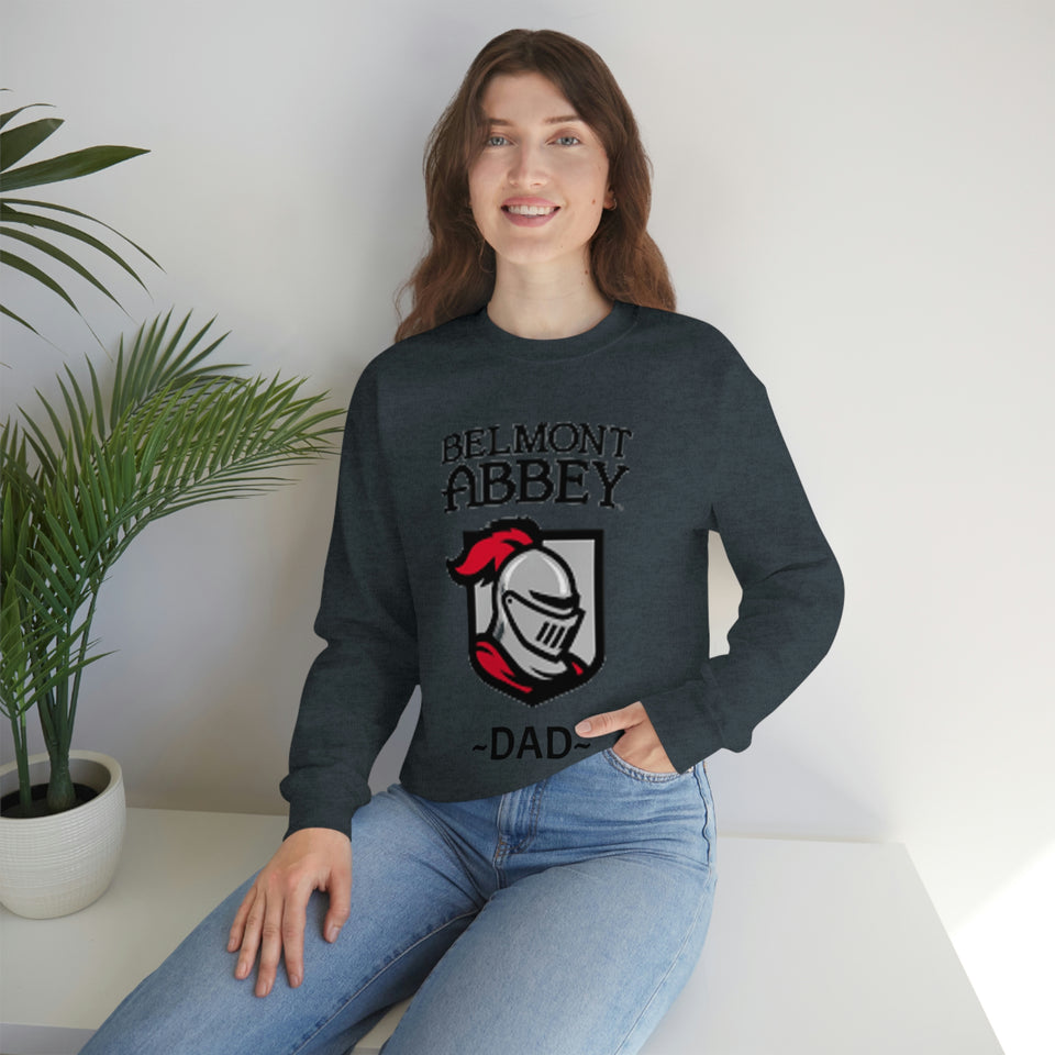 Belmont Abbey Dad Unisex Heavy Blend™ Crewneck Sweatshirt