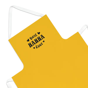 Best Nanna Ever Adult Apron (AOP)