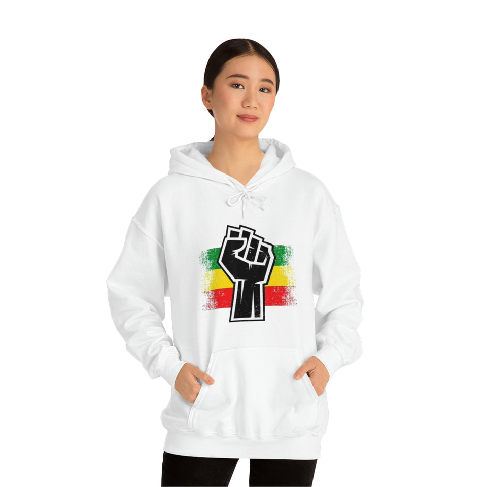 Black Fist Unisex Heavy Blend™ Hooded Sweatshirt