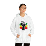 Black Fist Unisex Heavy Blend™ Hooded Sweatshirt