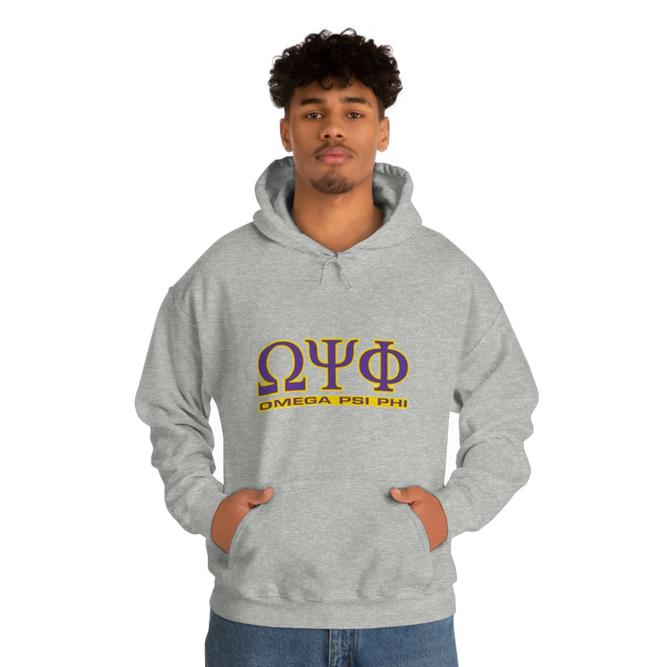 Omega Psi Phi Unisex Heavy Blend™ Hooded Sweatshirt
