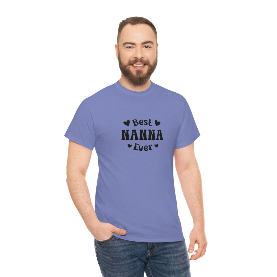 Best Nanna Ever Unisex Heavy Cotton Tee