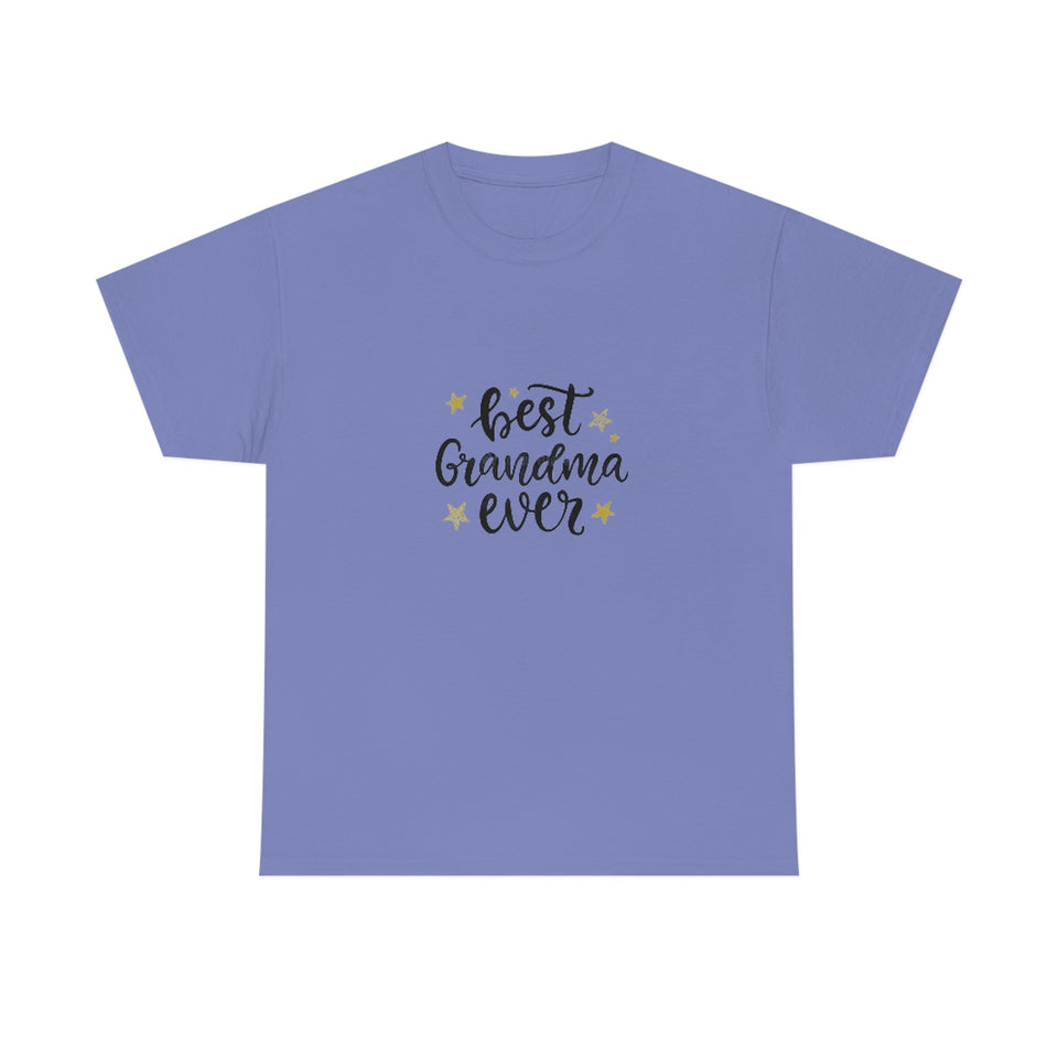 Best Grandma Ever Unisex Heavy Cotton Tee