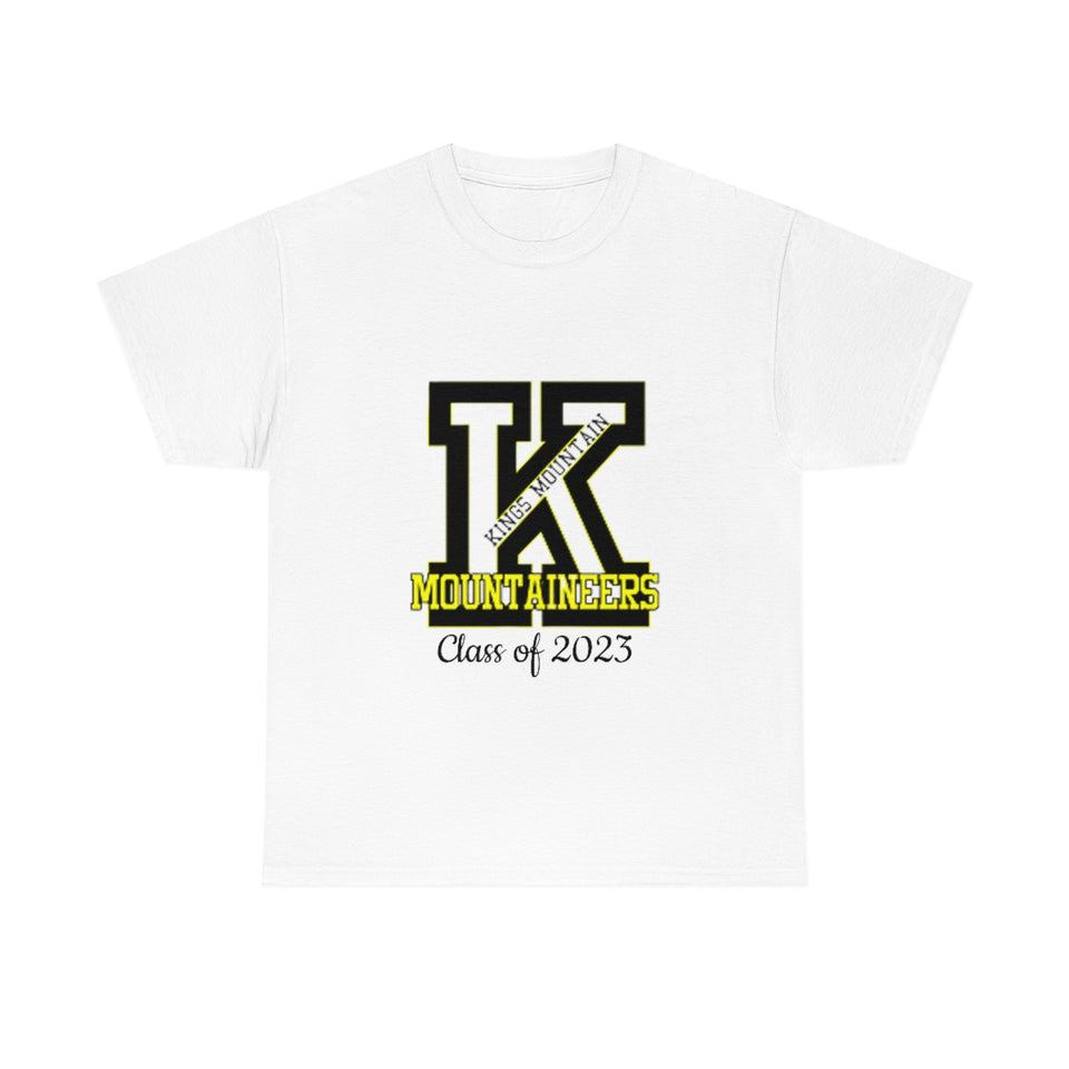 Kings Mountain High School Class of 2023 Unisex Heavy Cotton Tee