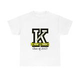 Kings Mountain High School Class of 2023 Unisex Heavy Cotton Tee