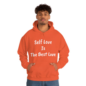 Self Love Is The Best Love Unisex Heavy Blend™ Hooded Sweatshirt