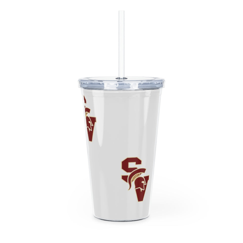 Sun Valley Plastic Tumbler with Straw