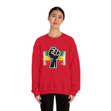 Black Fist Unisex Heavy Blend™ Crewneck Sweatshirt