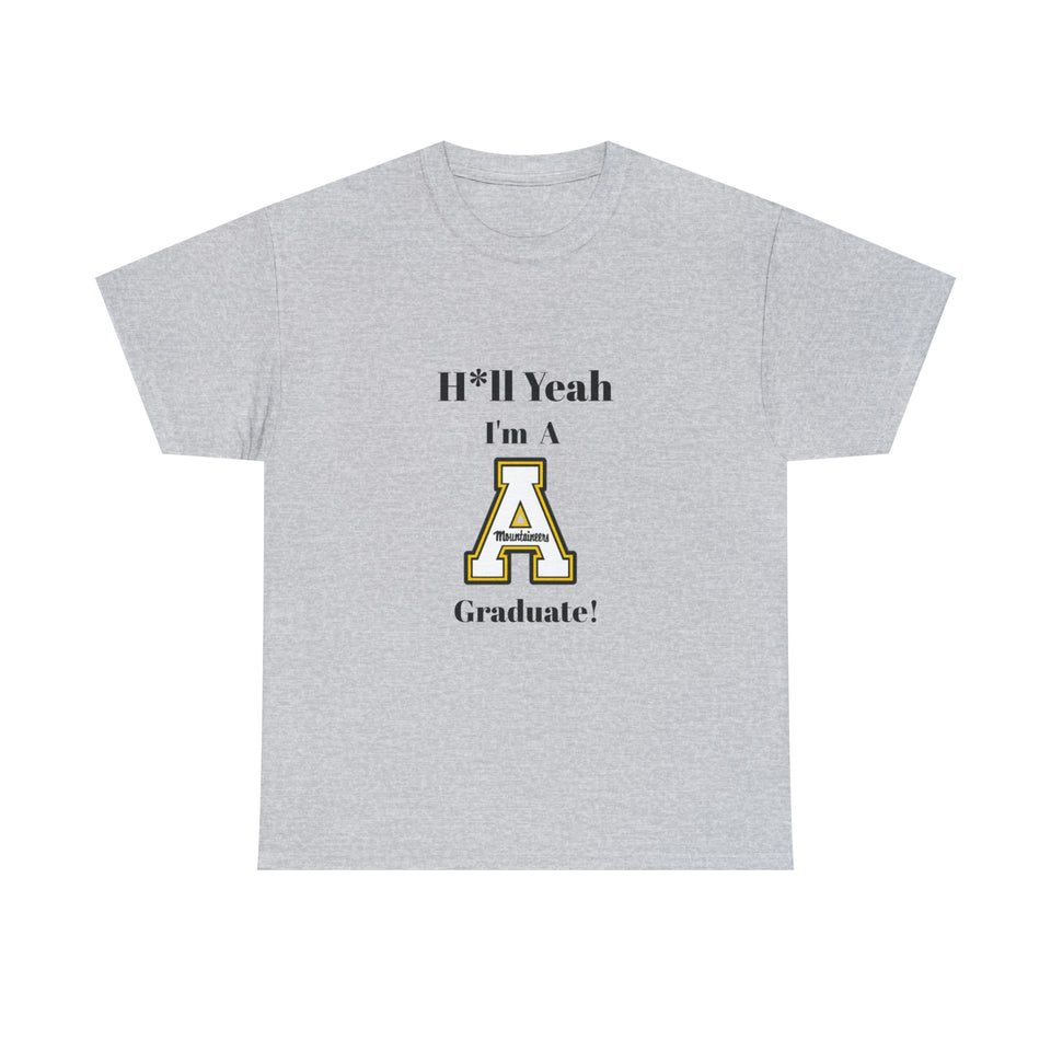H*ll Yeah! App State Unisex Heavy Cotton Tee