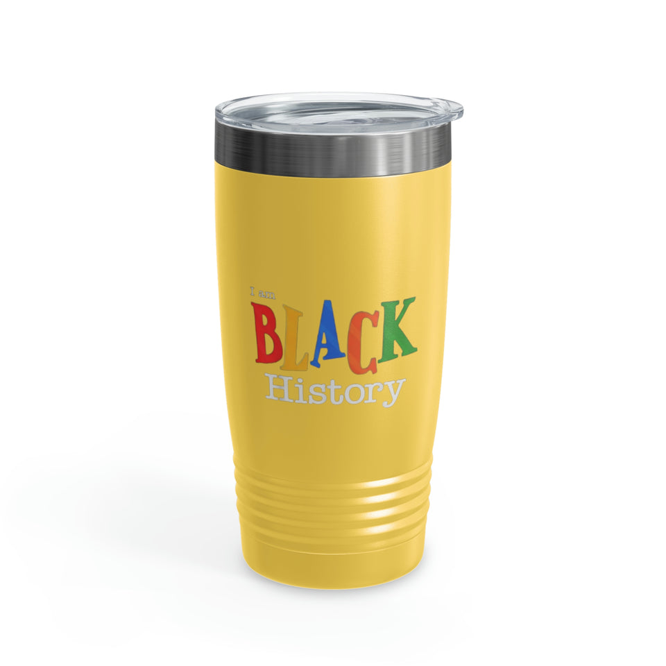 I Am Black History Ringneck Tumbler, 20oz