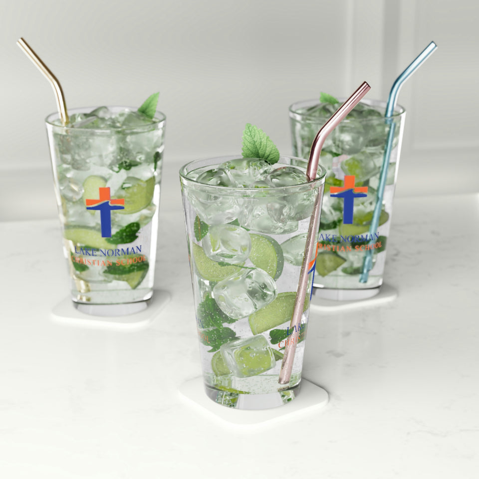 Lake Norman Christian School Pint Glass, 16oz