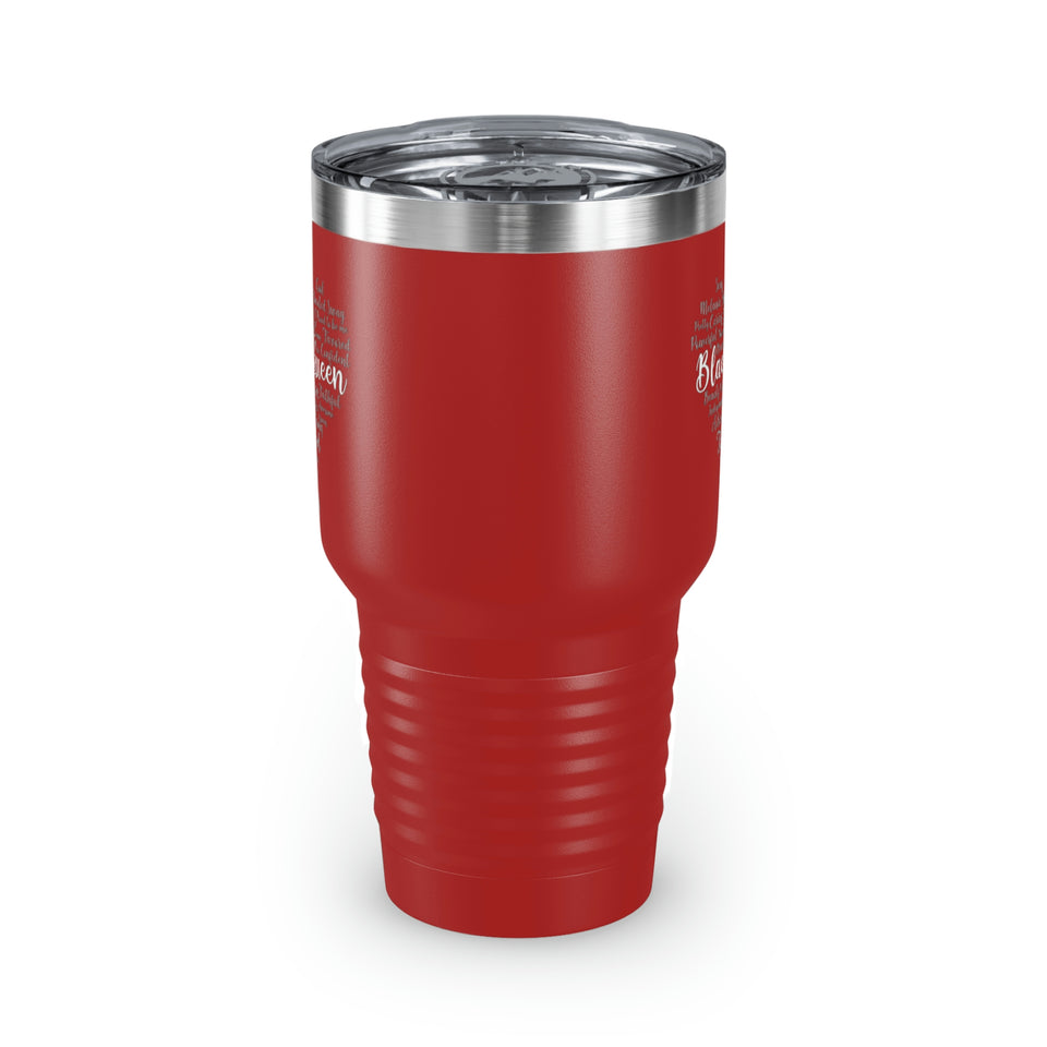 Black Queen Ringneck Tumbler, 30oz