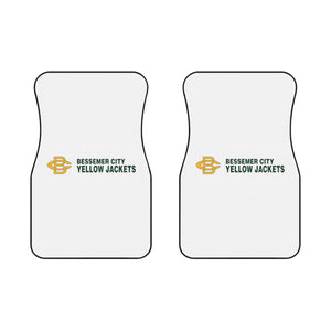 Bessemer City Yellow Jackets Car Mats (2x Front)