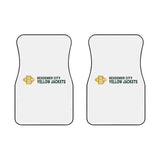 Bessemer City Yellow Jackets Car Mats (2x Front)