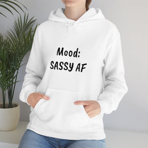 Mood: Sassy AF Unisex Heavy Blend™ Hooded Sweatshirt