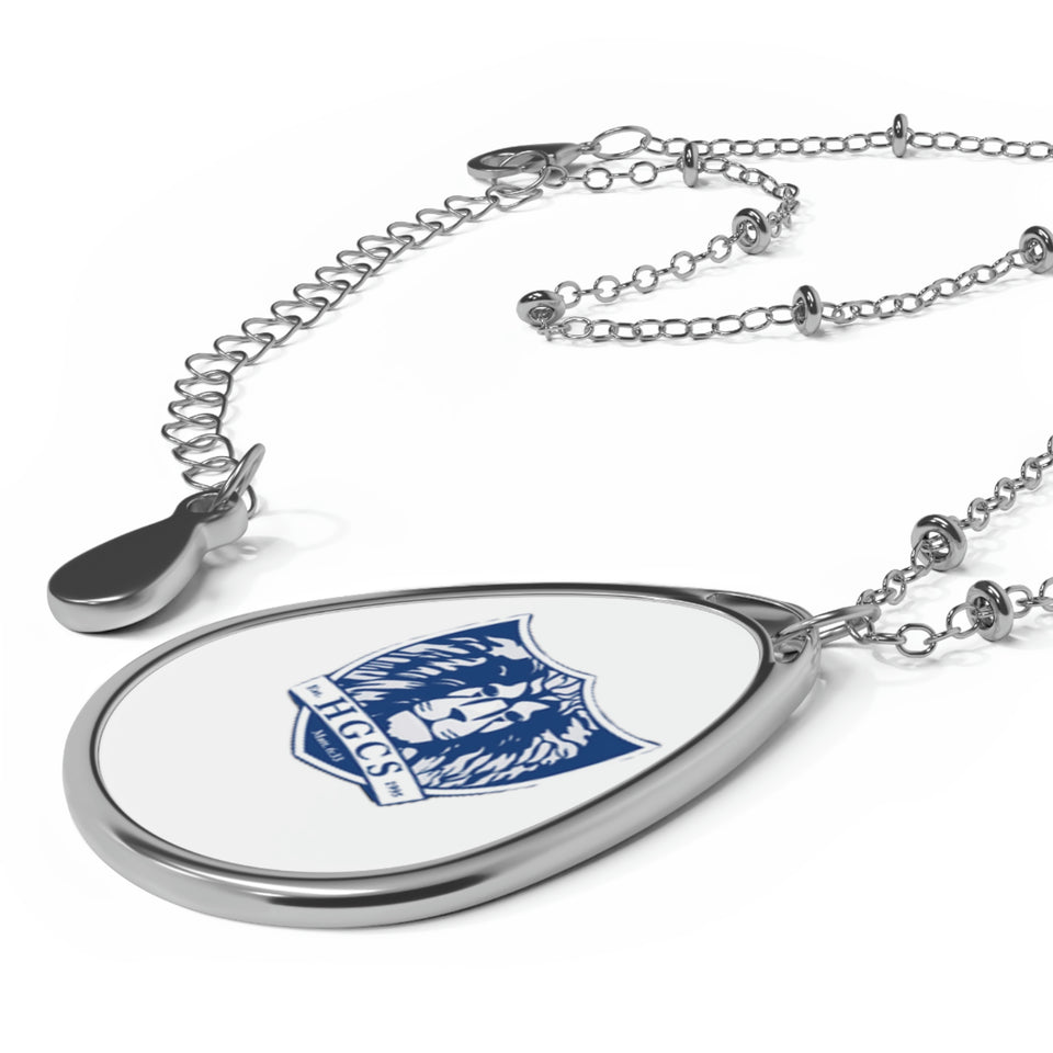 Hickory Grove Christian Oval Necklace