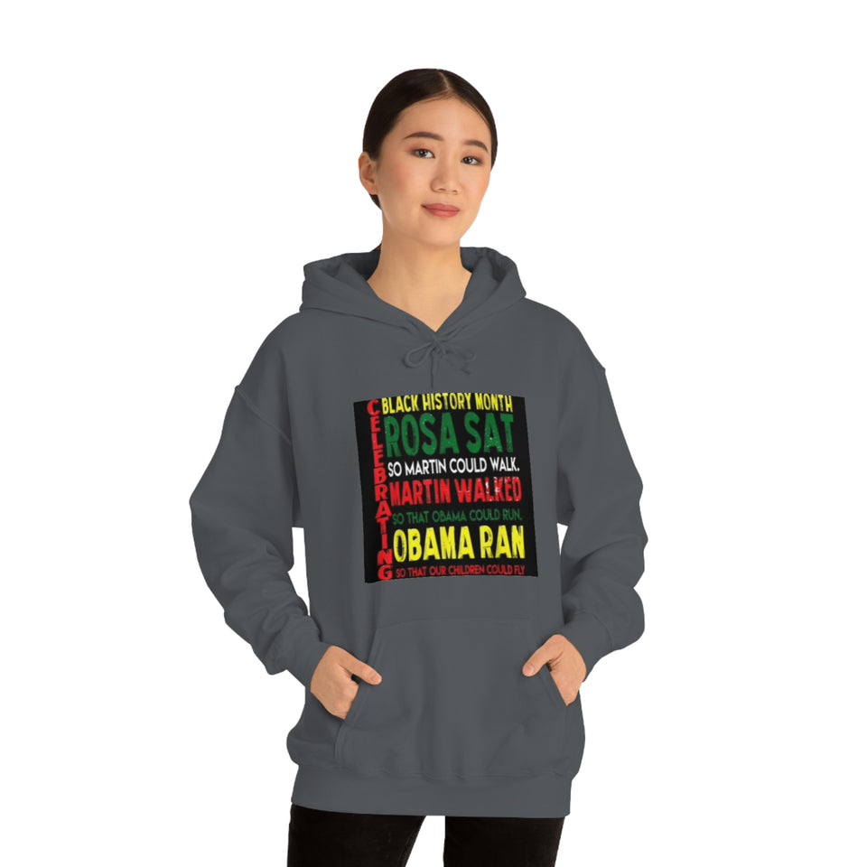 Celebrating Black History Month Unisex Heavy Blend™ Hooded Sweatshirt