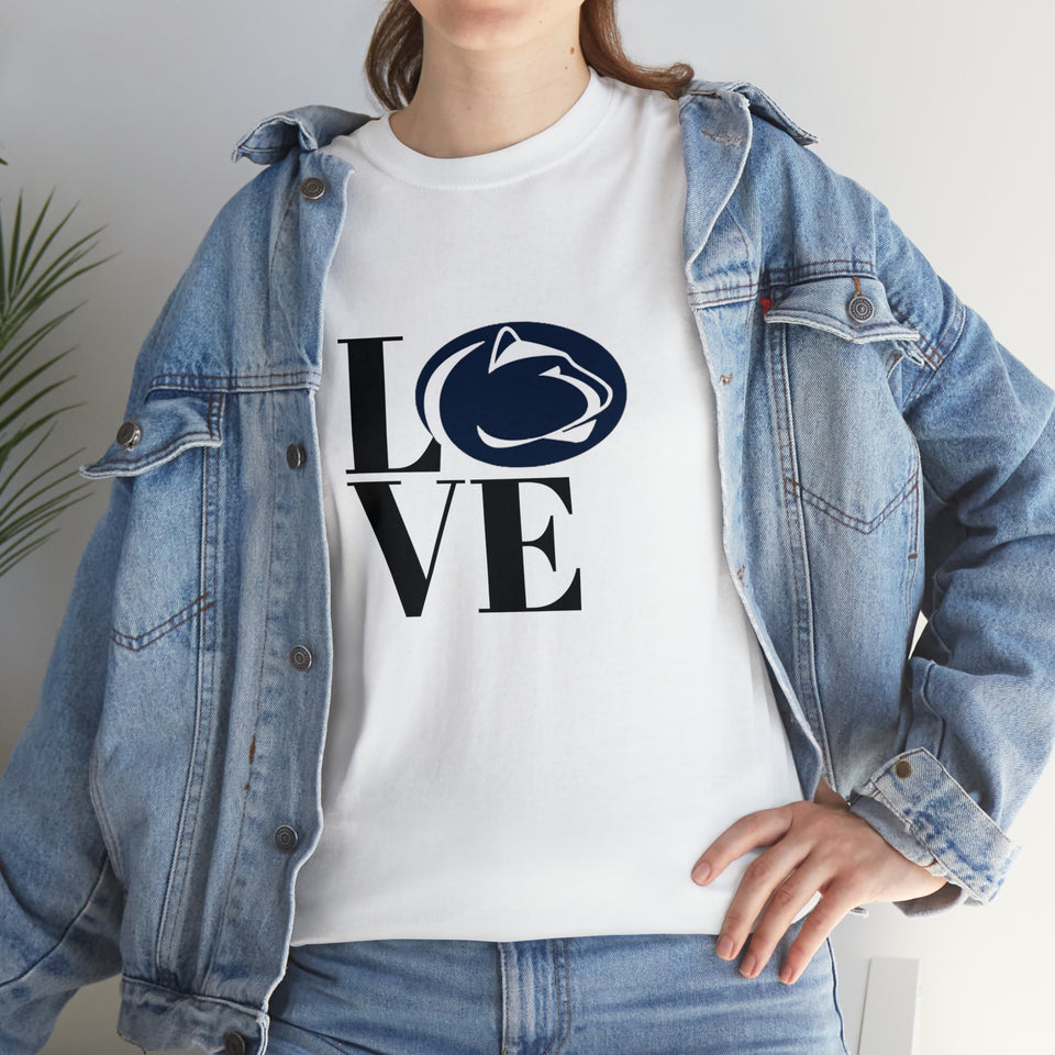 LOVE Penn State Unisex Heavy Cotton Tee