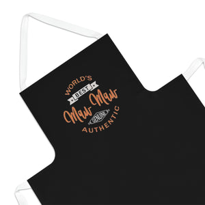 Worlds Best Maw Maw Adult Apron (AOP)