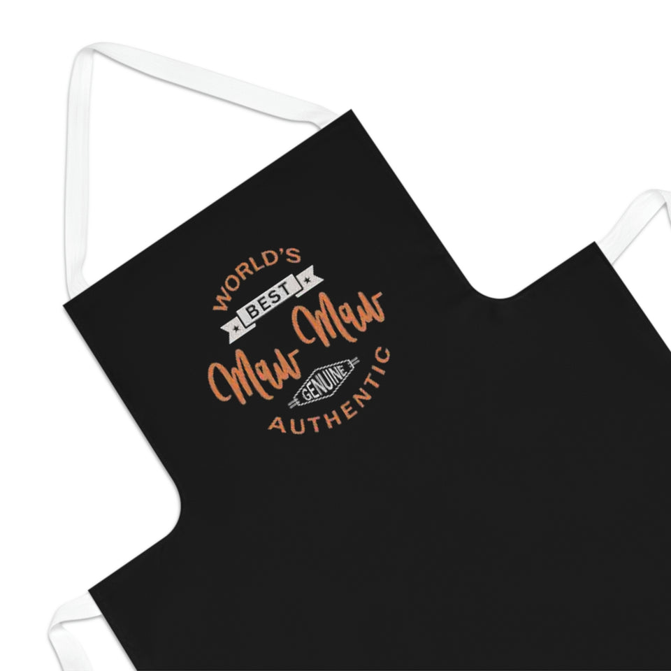 Worlds Best Maw Maw Adult Apron (AOP)