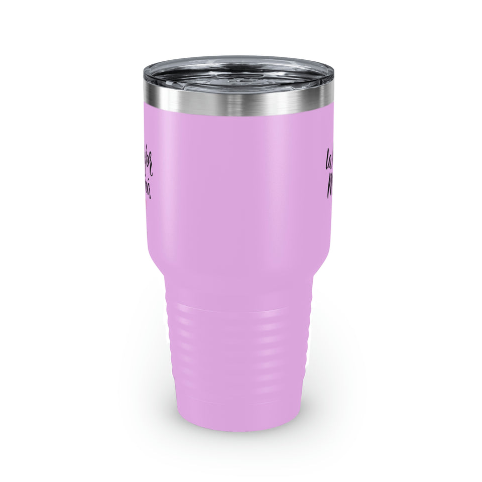 The Best Mom Ringneck Tumbler, 30oz