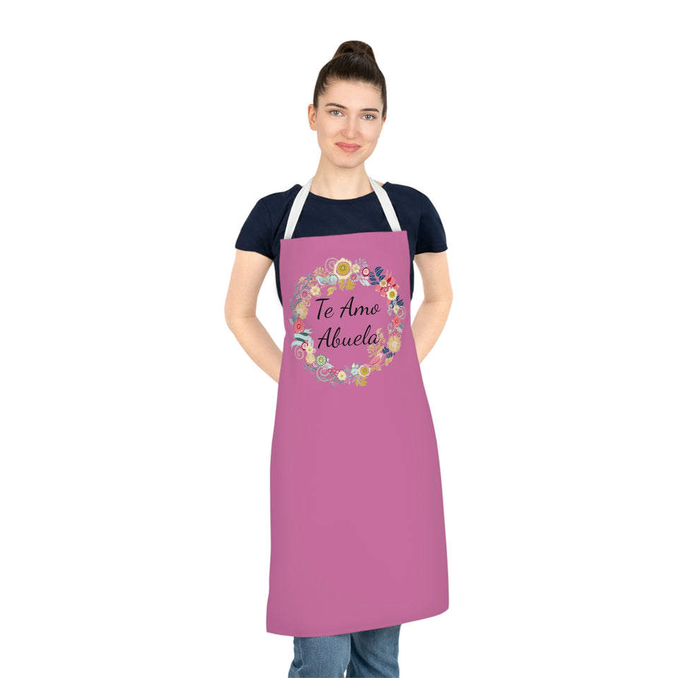 I Love You Grandma Adult Apron (AOP)
