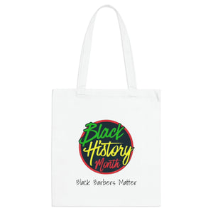 Black Barbers Matter Tote Bag