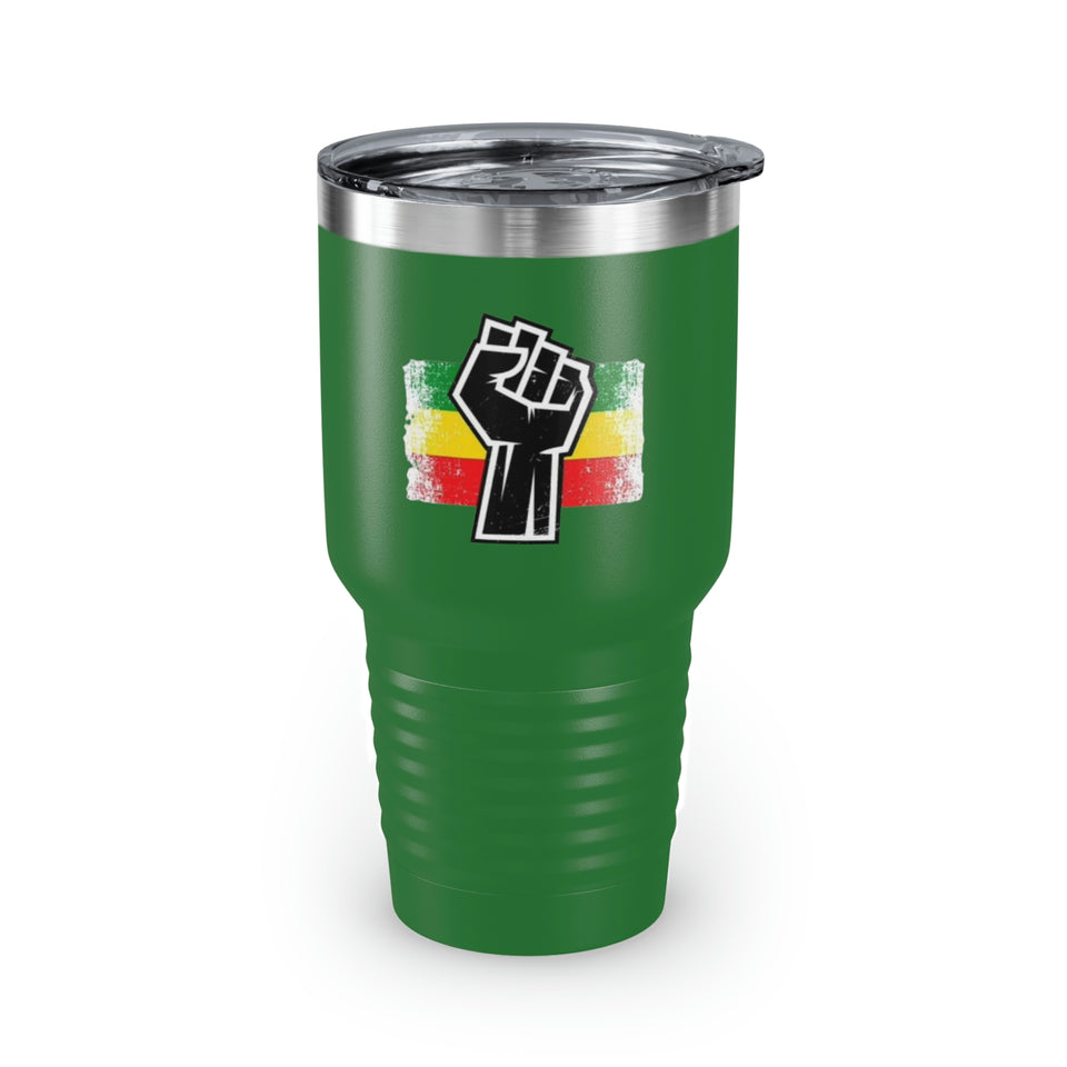 Black Fist Ringneck Tumbler, 30oz