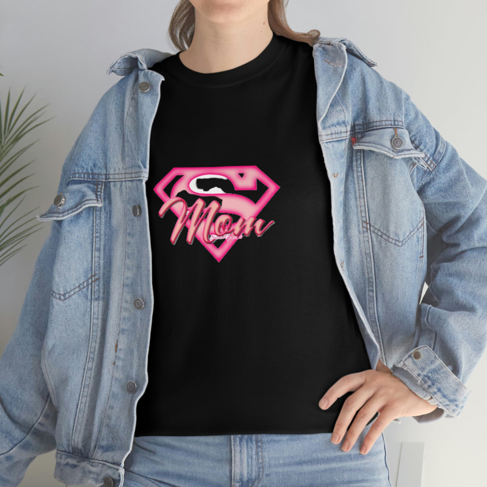 Today's Single Mom Superwoman Unisex Heavy Cotton Tee