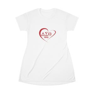 Delta Sigma Theta Sorority  T-Shirt Dress