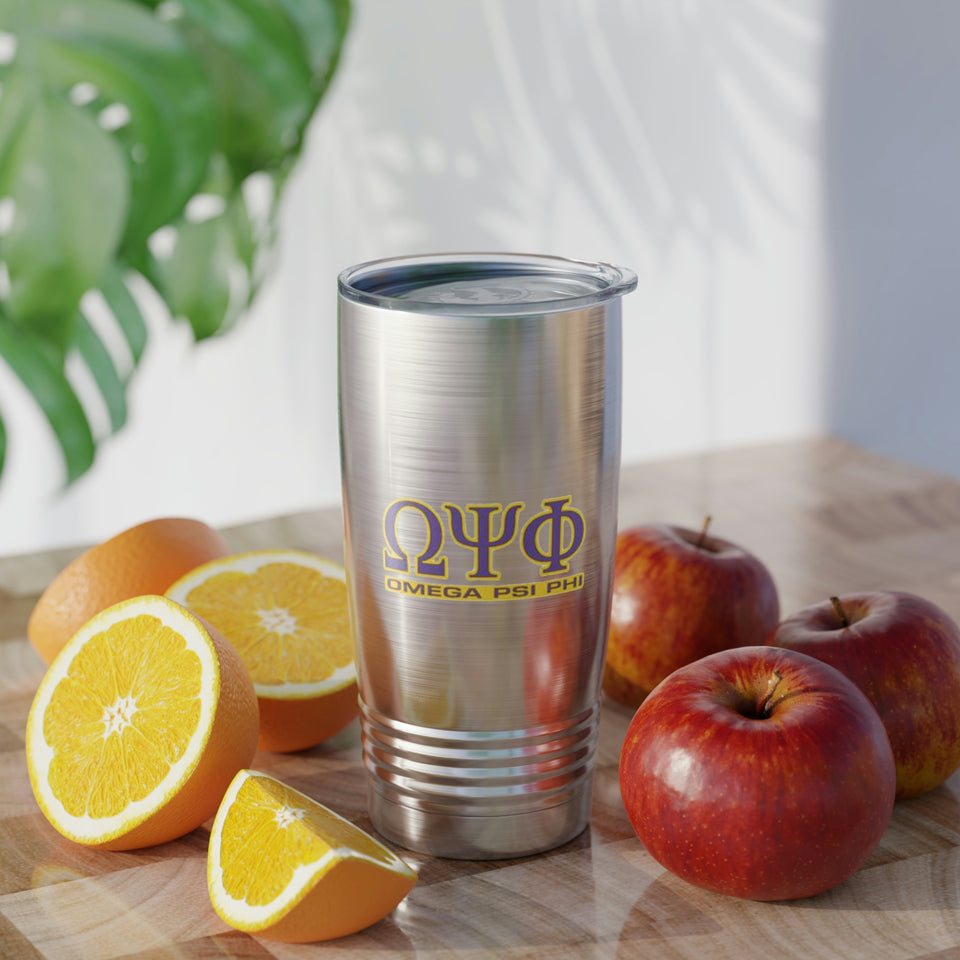 Omega Psi Phi Ringneck Tumbler, 20oz