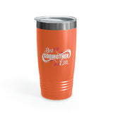 Best Godmother Ever Ringneck Tumbler, 20oz