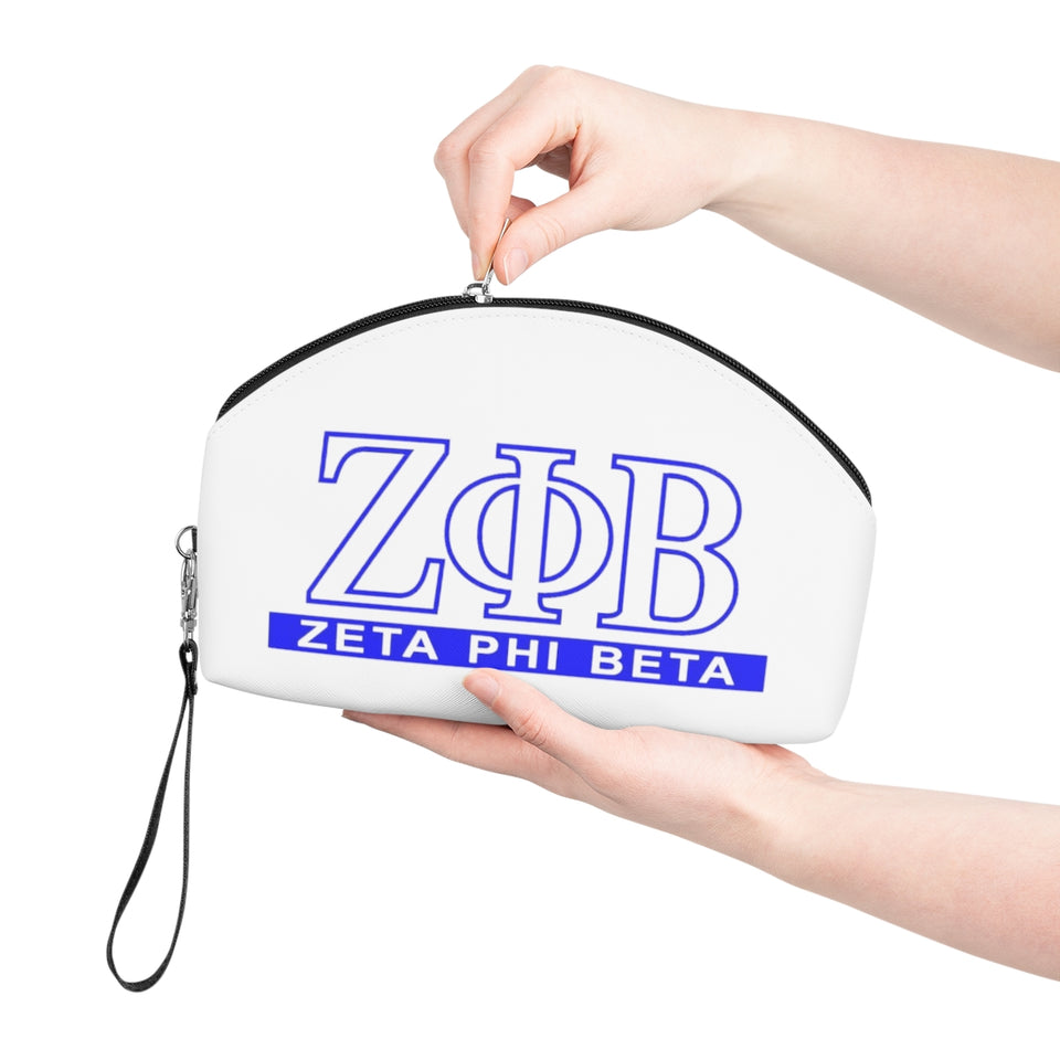 Zeta Phi Beta Makeup Bag