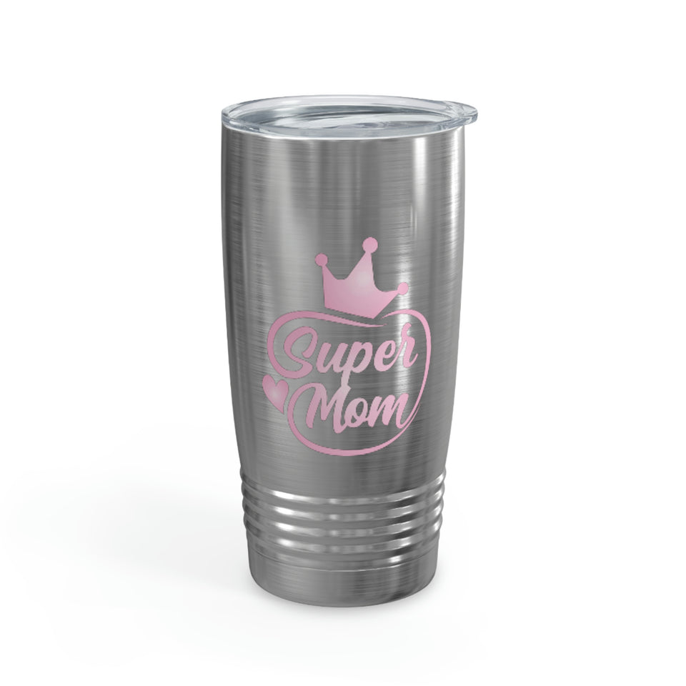 Super Mom Ringneck Tumbler, 20oz