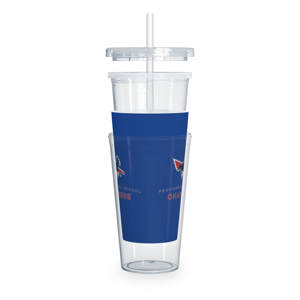 Providence Day Plastic Tumbler with Straw