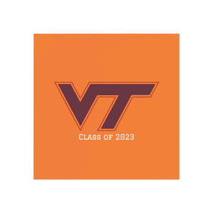 Virginia Tech Class of 2023 Square Magnet