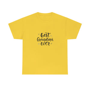 Best Grandma Ever Unisex Heavy Cotton Tee