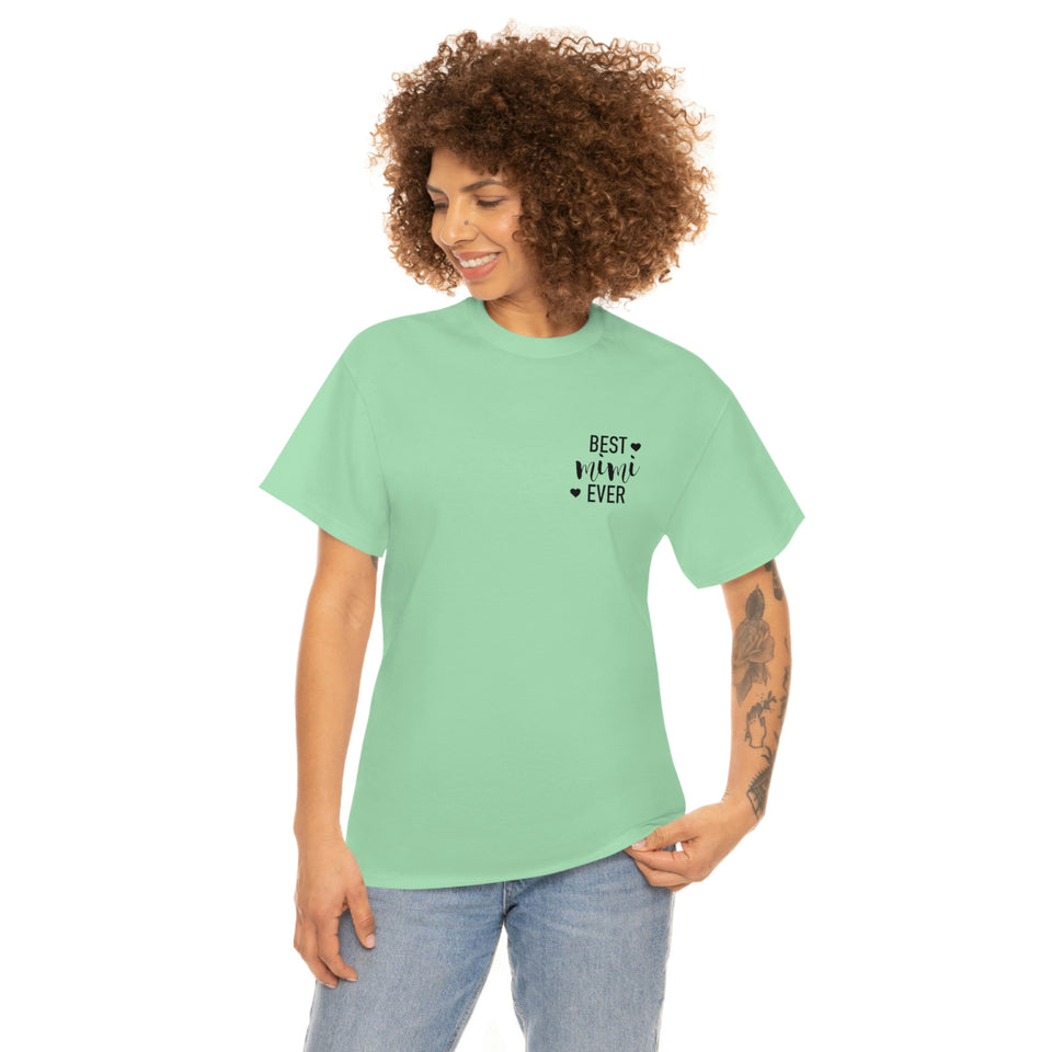 Best Mimi Ever Unisex Heavy Cotton Tee