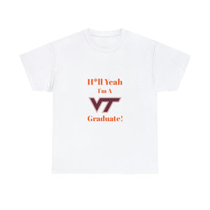 H*ll Yeah! Virginia Tech Unisex Heavy Cotton Tee