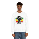 Black Fist Unisex Heavy Blend™ Crewneck Sweatshirt