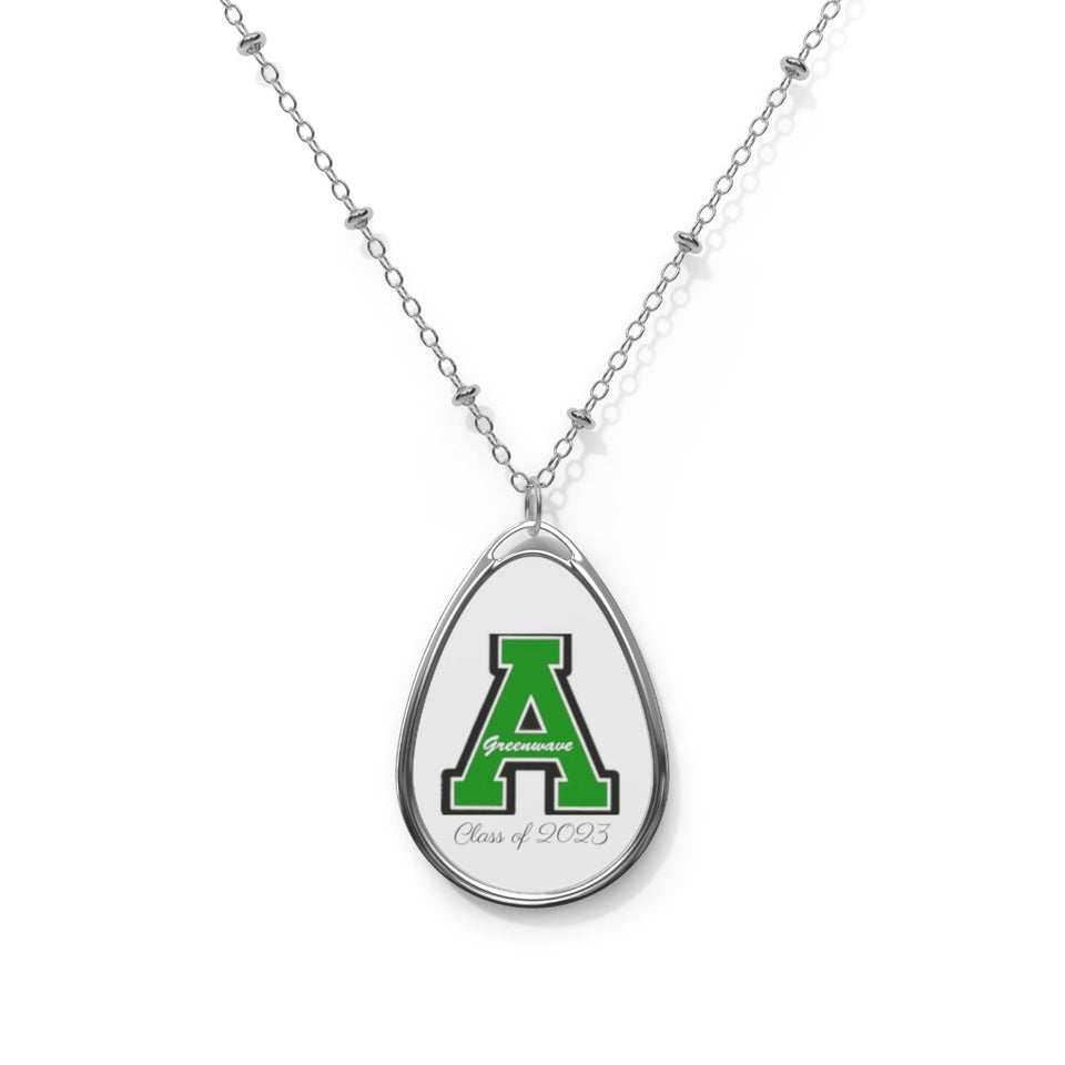 Ashbrook Class of 2023 Oval Necklace