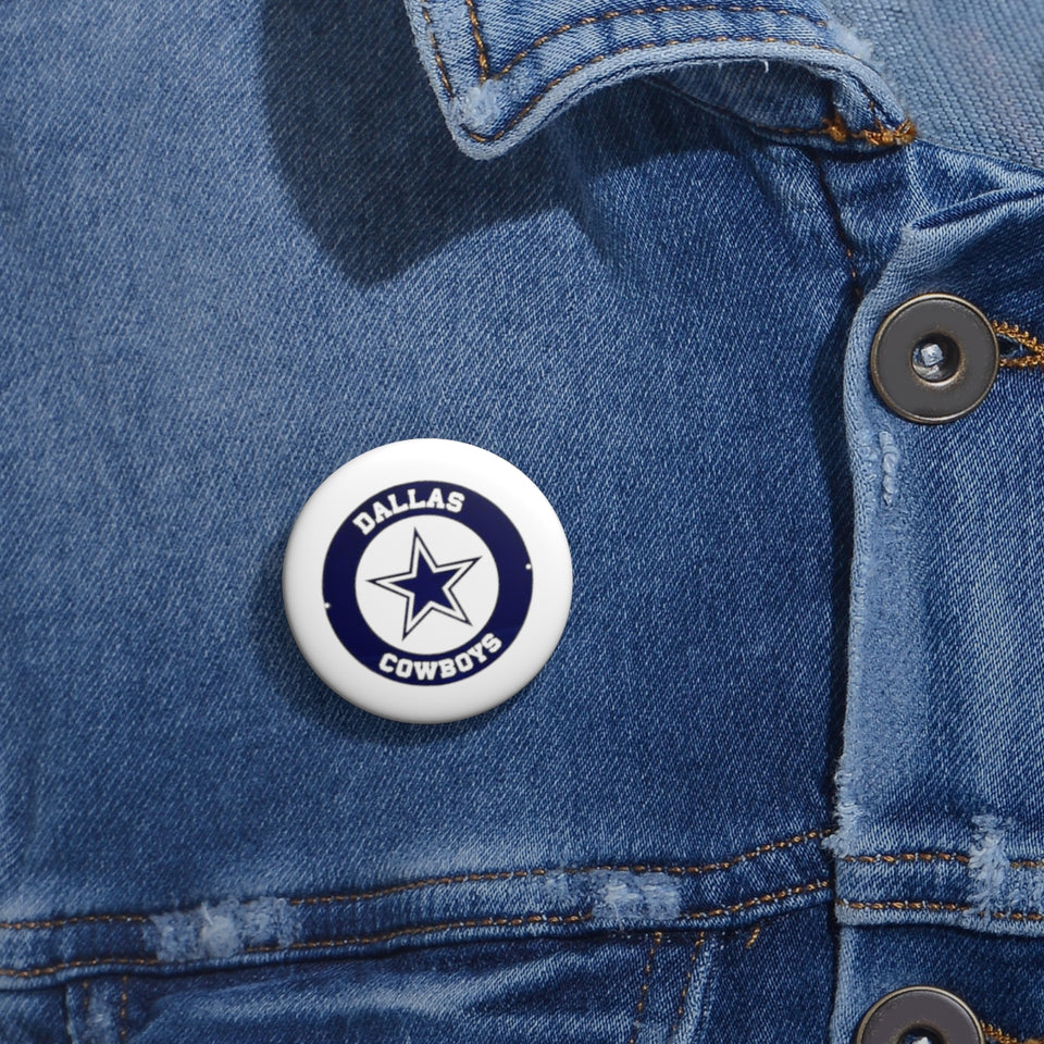 Dallas Cowboys Pin Buttons