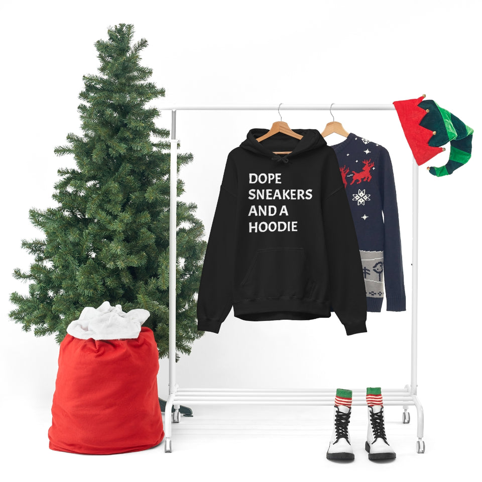 DOPE SNEAKERS AND A HOODIE Unisex Heavy Blend™ Hooded Sweatshirt