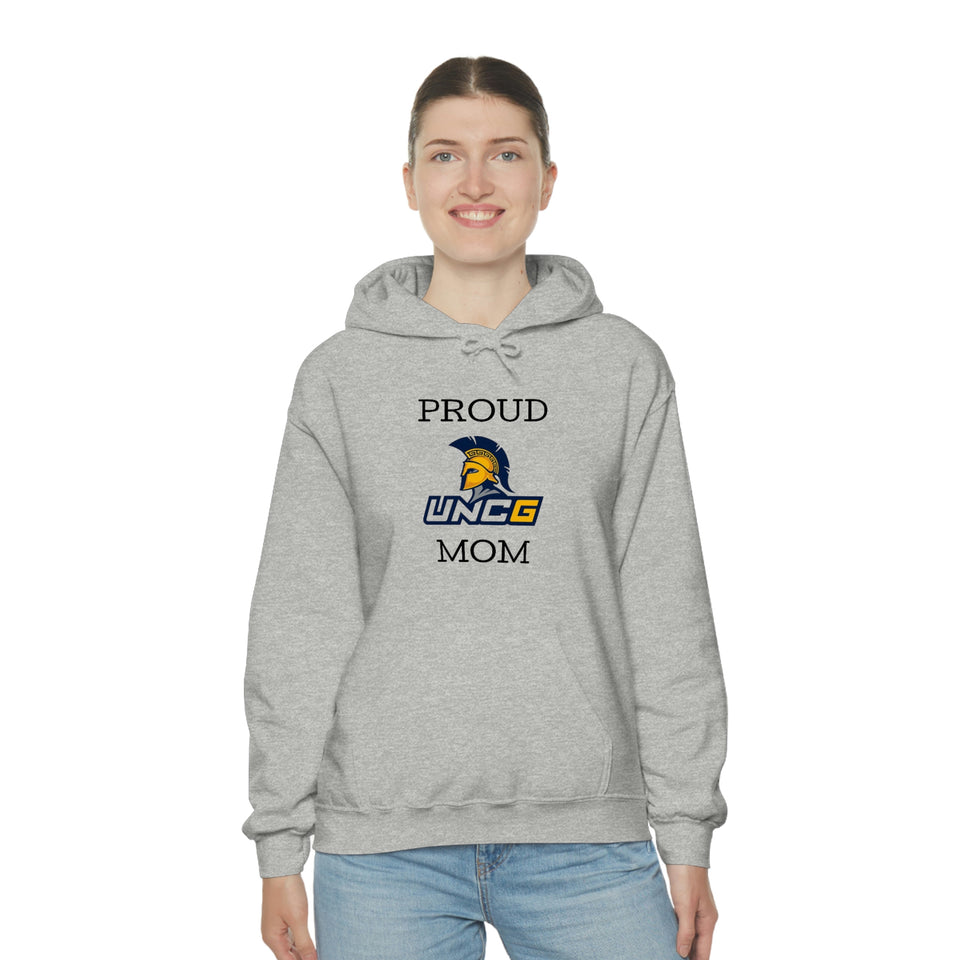 Proud UNCG Mom Hooded Sweatshirt