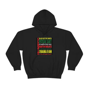 Celebrating Black History Month Unisex Heavy Blend™ Hooded Sweatshirt